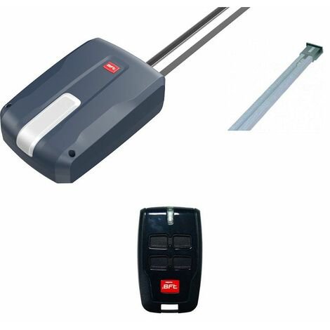 Photo Kit motorisation pour porte basculante ou sectionnelle jusqu\'à 13 m². Composé de: 1 moteur 850 . 1 centrale de commande VENERE BT A ETD. 1 rail à chaine 2x1450. 2 émetteurs MITTO 4 touches. Compatible BEBA IO univers maison connectée Somfy | Ref : R881003-00011