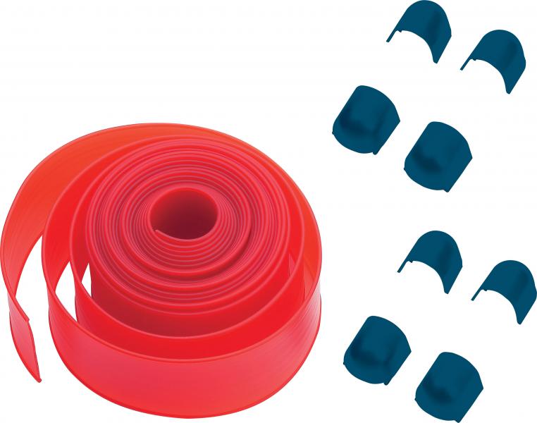 Photo pca n5 profil de couverture rouge pour lisse de 5 m inf et sup | Ref : P120028-00003