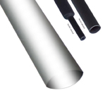 Photo PMIA3-1 Tube thermo de 1m paroi mince avec adhsif transparent | Ref : B105900.12