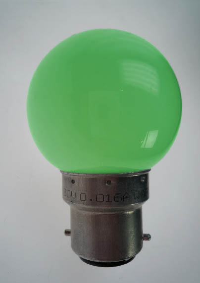 Photo Lampes Led B22 vert -Lot 25pc | Ref : LDLH16