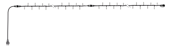 Photo Guirlande SPARK LIGHTflash 20m | Ref : 512W-FX