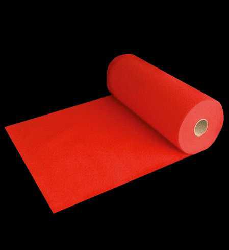 Photo MOQUETTE ROUGE 750GR/M2 ROULEAU DE 2X10M. CLASSEMENT AU FEU : Cfl-s1 (M3) | Ref : GP510R
