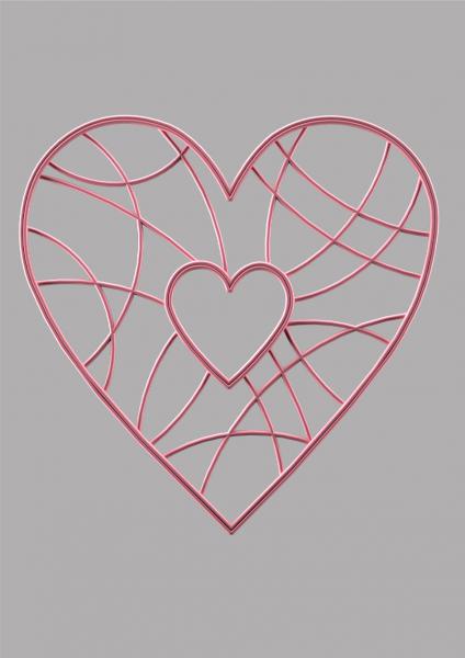 Photo Decor suspension LOVE6 | Ref : ITL243RO