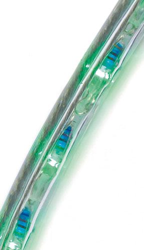 Photo Fil lumière® led PLATINIUM-50m-Vert 230V-vert-ø12mm-avec accessoires | Ref : NLEDU54
