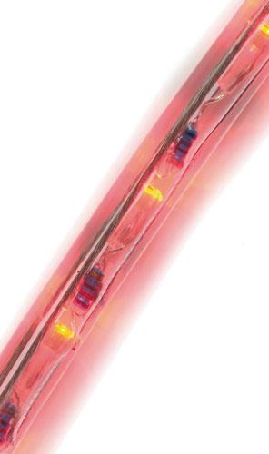 Photo Fil lumire led PLATINIUM-50m-Rouge 230V-rouge-12mm-avec accessoires | Ref : NLEDU56