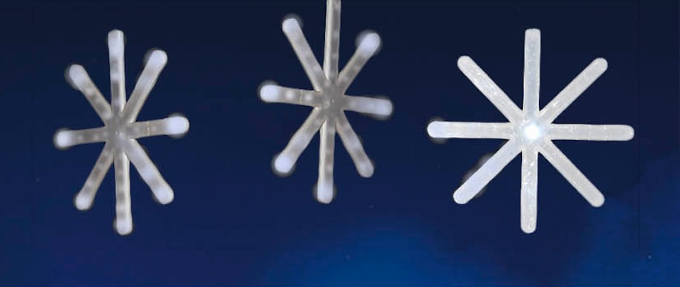 Vignette 2 produit Eclats scintillants x-led�-2x3m-24V - lot de 10 �clats | Ref : FL900E