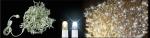 BLACHERE ILLUMINATION Rideau lumineux led-230v-2x3m 252 led blanc chaud + 36flash led blanc pur HL220CWFX
