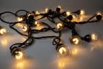 BLACHERE ILLUMINATION Guirlande ledmosphere blanc chd 12m-230v 30 lampes blanc chaud - fixe HL601W