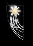 BLACHERE ILLUMINATION Dcor poteau roman petit blanc pur poteau blanc pur recyprint led IPL259