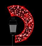BLACHERE ILLUMINATION Decor astro red IPLG51