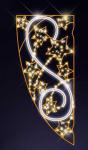 BLACHERE ILLUMINATION Dcor scorpius sur structure alumnium IPLG54