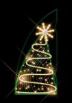 BLACHERE ILLUMINATION Dcor poteau sapin eclat design  IPLG65