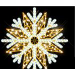 BLACHERE ILLUMINATION Dcor suspension mia suspension flocon blanc chaud recyprint led ITL102W