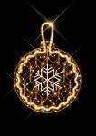 BLACHERE ILLUMINATION Dcor cosy ball unit suspension boule blanc chaud recyprint led ITL279W