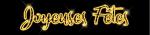 BLACHERE ILLUMINATION Dcor transversal joyeuses fetes en print or et fil lumiere led blanc chaud ITLG51