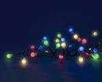 BLACHERE ILLUMINATION Guirlande cherrylight 400 led multicolore - 24v - l:9m - cble vert RA316C
