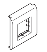 Photo Support d\'appareillages AX SUP110 M45/PC-ABS | Ref : 6131346