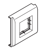 Photo Support d\'appareillages AX SUPC110 M45/PC-ABS | Ref : 6131347