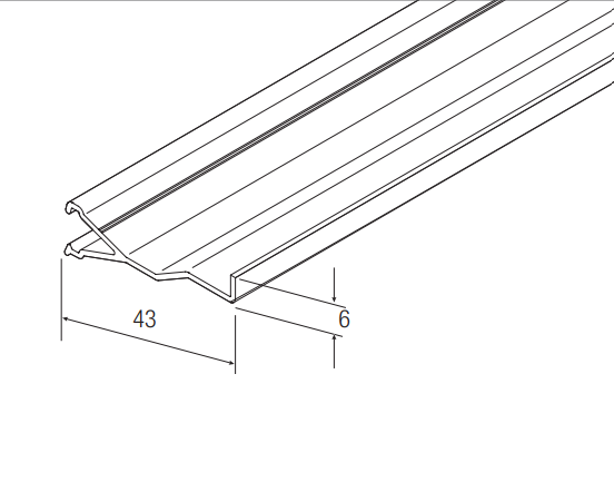 Photo S�parateur CLIDI natur Chlorure de polyvinyle | Ref : 6132924
