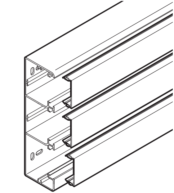 Photo Goulotte CL 17055 blc/PVC | Ref : 6132927