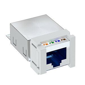 Photo Noyau info Cat 6 Snap In blind ASM-C6 GS | Ref : 6117345