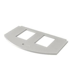 Photo Plaque de montage pour GES R2 MP R2 2A/Inox V2A | Ref : 7408802