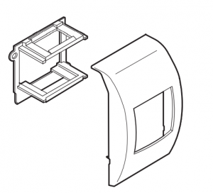 OBO BETTERMANN Support d\'appareillages sl 110 gt1 m45bg/asa 6132276