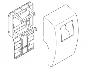 OBO BETTERMANN Support d\'appareillages sl 70 gt m45 rws/asa 6132319