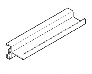 OBO BETTERMANN Sparateur profila h40 ax cloison h40/pvc 6132952