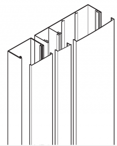 OBO BETTERMANN Gaine technique logement set cof 18m 2500 set/2500x355x60/pvc 6133480
