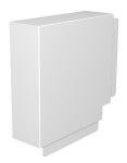OBO BETTERMANN Angle plat 80x210mm chlorure de polyvinyle blanc pur ral 9010 6193025