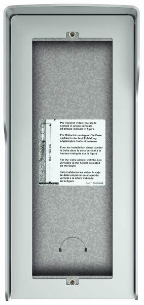 Photo Bticino - Botier mural Sfera New 3 modules Allmetal | Ref : 350631