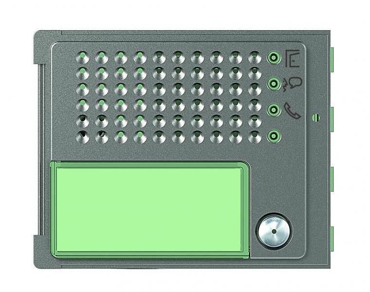 Photo Bticino - Façade Sfera Robur pour module électronique audio 1 appel | Ref : 351115
