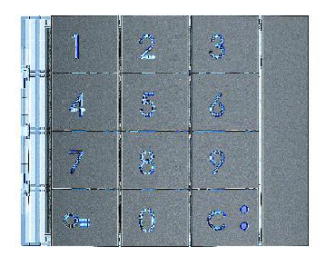 Photo Bticino - Façade Sfera New pour module électronique clavier Allstreet | Ref : 353003