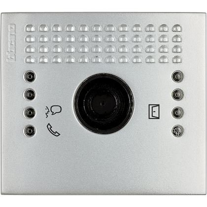 Photo Bticino - Plaques frontale modulair - audio/vido - aluminium | Ref : 342461       