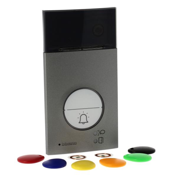 Photo Bticino - Platine de rue Linea 3000 vido avec contrle d'accs modulable | Ref : BT343091