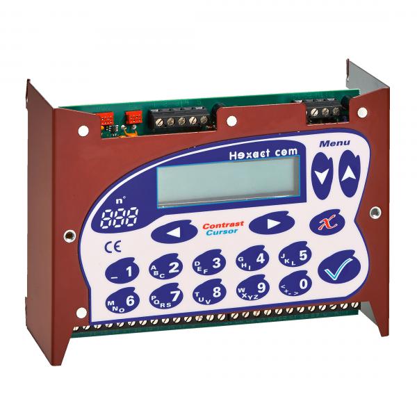 Photo Centrale Hexact Com contrle accs VIGIK 2 portes tps rel et lecture/criture | Ref : BT348041