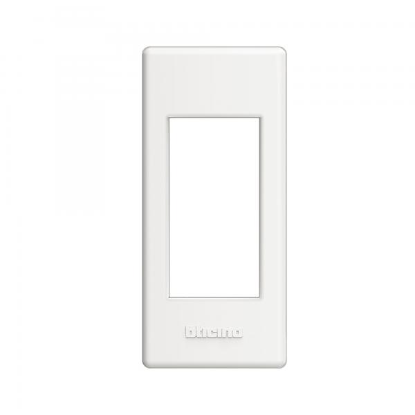 Plaque LIGHT Gommée Blanc Arnould BTicino – Référence 22590, Neuve Dans Son Emballage