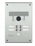 BTICINO  (COFREL ARNOULD) Bticino - platines monobloc antivandales  bouton poussoir linea 300 pour 2  4 appels faade inox 308011
