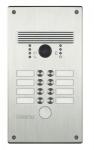 BTICINO  (COFREL ARNOULD) Bticino - platines monobloc antivandales  bouton poussoir linea 300 pour 5  8 appels faade inox 308012