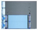 BTICINO  (COFREL ARNOULD) Bticino - faade sfera new pour module lectronique audio 4 appels sur 2 ranges allstreet 351183