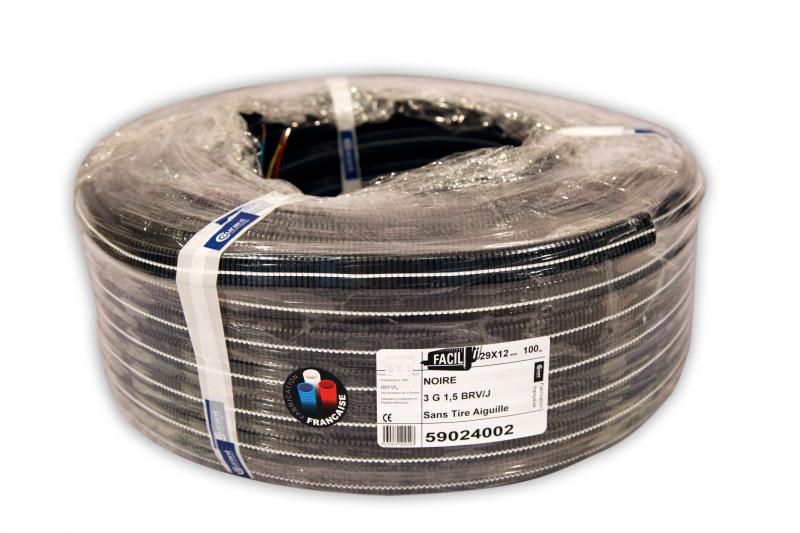 Vignette 2 produit Facilofil 29x12/100 3g1.5 brv/j ho7vu sta - Gaine ICTA 3422 plate et prfile | Ref : 59024002