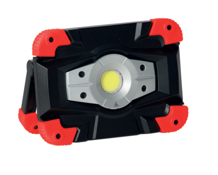 Photo PROJECTEUR LED SUR BATTERIE COMPACT 10W | Ref : PBC10