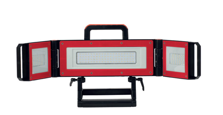 Photo PROJECTEUR LED PORTABLE 80W - MULTI-POSITIONS | Ref : PP3V80