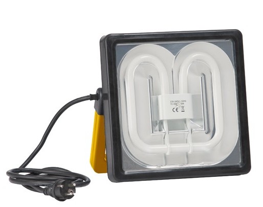 Photo projecteur lumiere froide 1x55w - 2m h07rnf - 2 socles nf | Ref : PLF55