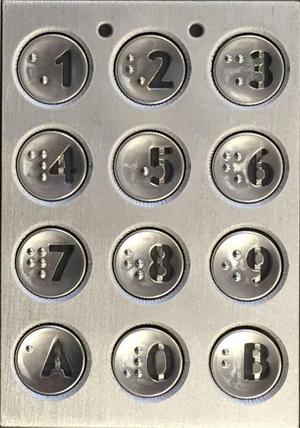 Photo Clavier 12T + Support Sav | Ref : 1032/103