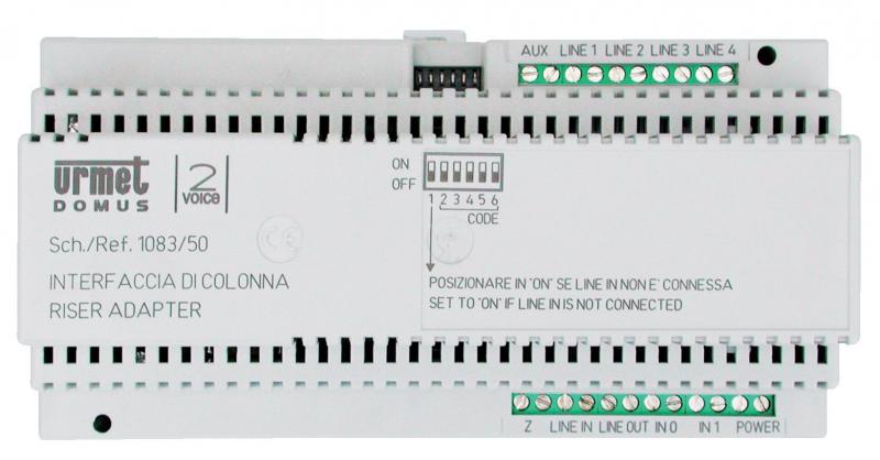 Photo 2VOICE INTERFACE 2P 4C | Ref : 1083/50