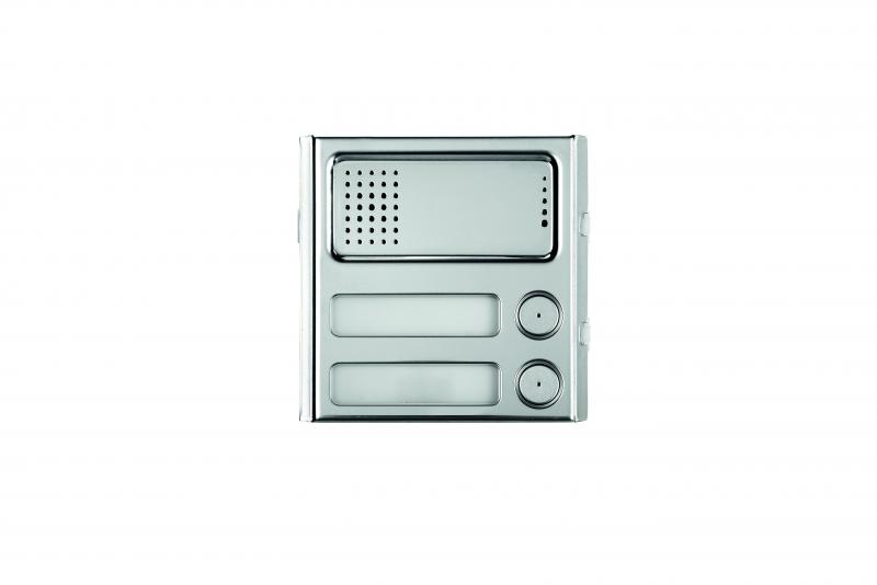 Photo 2Voice Mod Audio 2Bouton Poussoir S Steel | Ref : 1083/64
