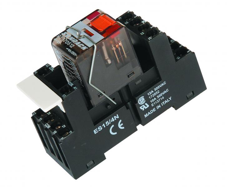 Photo Relais 12 V Ac Alt Avec Socle | Ref : 1801/12      