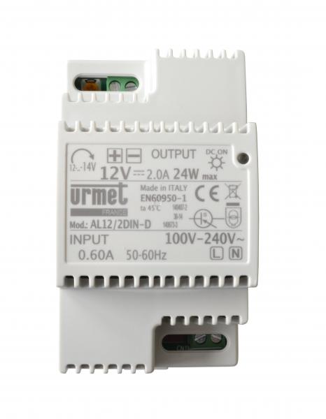 Photo Alimentation 12Vcc/2A Regulee 3 Module | Ref : AL12/2DIN    